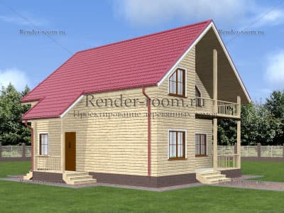 Проект П-439 Площадь: 120, Размер: 8х10