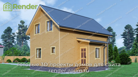 Проект  Площадь: 100, Размер: 8х9