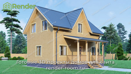 Проект  Площадь: 100, Размер: 8х9