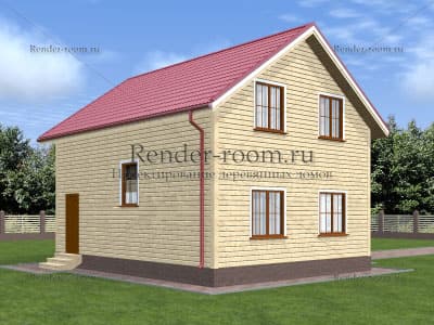 Проект  Площадь: 109, Размер: 7х9