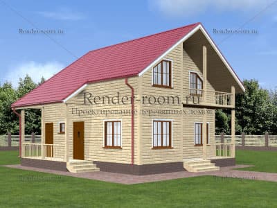 Проект  Площадь: 111, Размер: 8х9