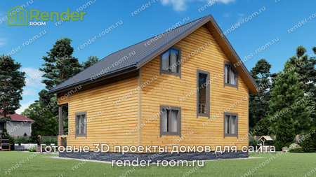 Проект П-45 Площадь: 129,6, Размер: 9х9