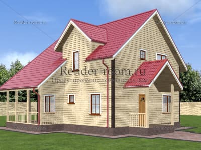 Проект П-450 Площадь: 130, Размер: 8х10