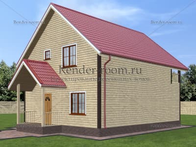 Проект П-450 Площадь: 130, Размер: 8х10