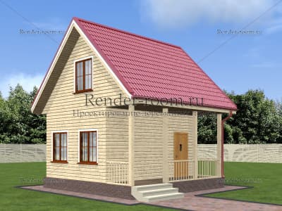 Проект П-454 Площадь: 44, Размер: 6х6