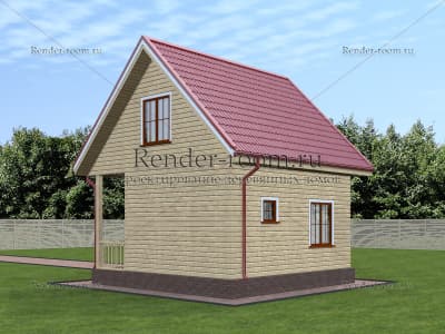 Проект П-454 Площадь: 44, Размер: 6х6