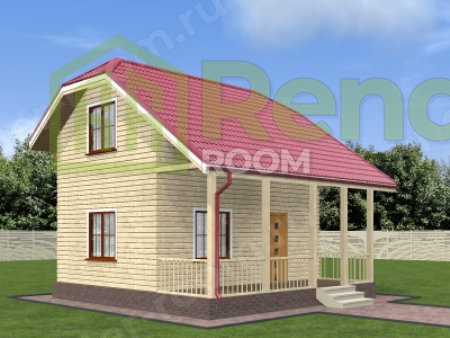 Проект  Площадь: 60, Размер: 5х7