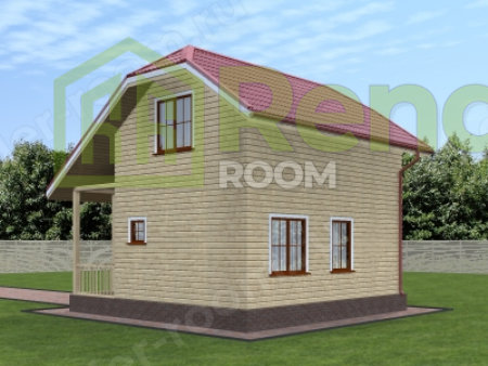 Проект  Площадь: 60, Размер: 5х7