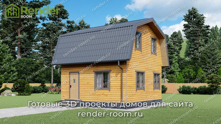 Проект П-457 Площадь: 58, Размер: 6х6