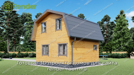 Проект П-457 Площадь: 58, Размер: 6х6