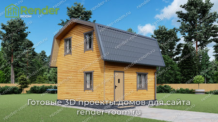 Проект П-457 Площадь: 58, Размер: 6х6