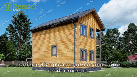 Проект П-458 Площадь: 83, Размер: 7х9