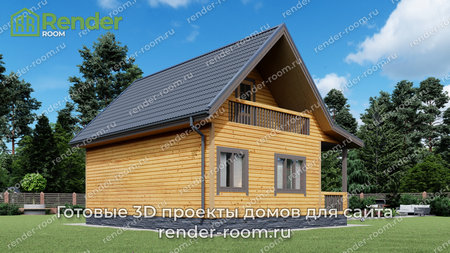 Проект  Площадь: 83,56, Размер: 6х9