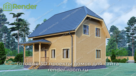 Проект  Площадь: 114, Размер: 8х9