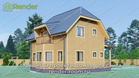 Проект  Площадь: 114, Размер: 8х9