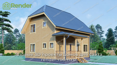 Проект  Площадь: 114, Размер: 8х9