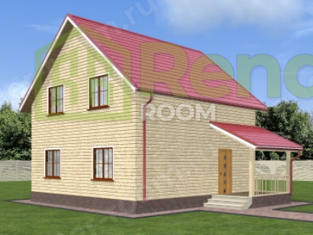 Проект  Площадь: 118, Размер: 8х8