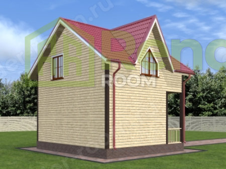 Проект  Площадь: 66, Размер: 6х7