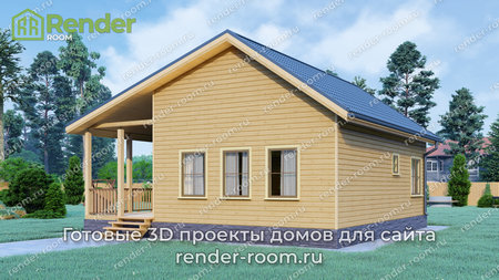 Проект  Площадь: 59, Размер: 9х9