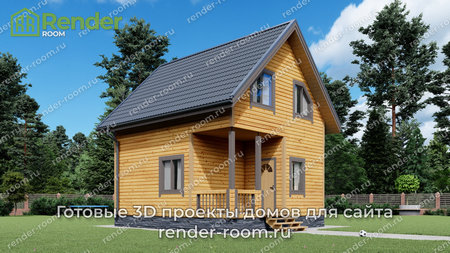 Проект  Площадь: 67,25, Размер: 6х7