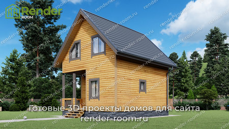 Проект  Площадь: 67,25, Размер: 6х7