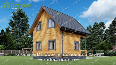 Проект  Площадь: 67,25, Размер: 6х7