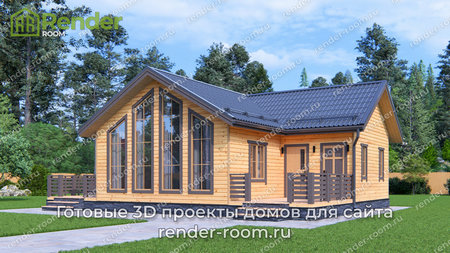 Проект П-470 Площадь: 78, Размер: 9х12