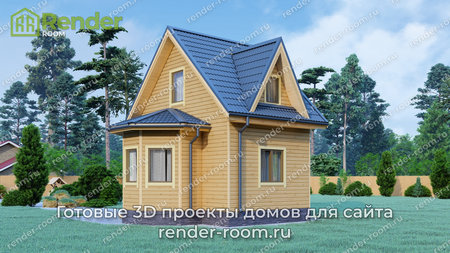 Проект  Площадь: 47, Размер: 6х6