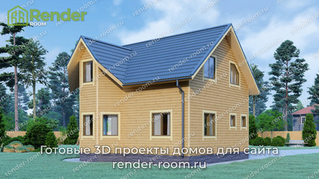 Проект  Площадь: 107, Размер: 8х8