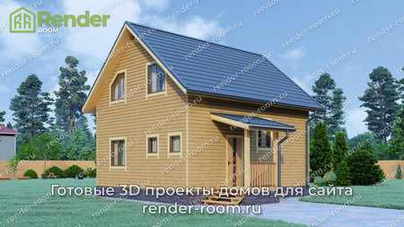 Проект  Площадь: 107, Размер: 8х8