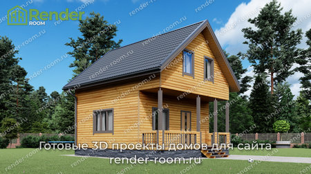 Проект П-48 Площадь: 74,57, Размер: 7х8