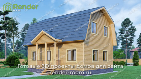 Проект  Площадь: 105, Размер: 7х9