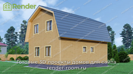 Проект  Площадь: 105, Размер: 7х9