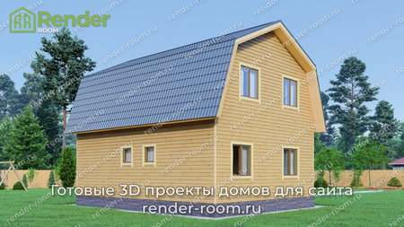 Проект  Площадь: 105, Размер: 7х9