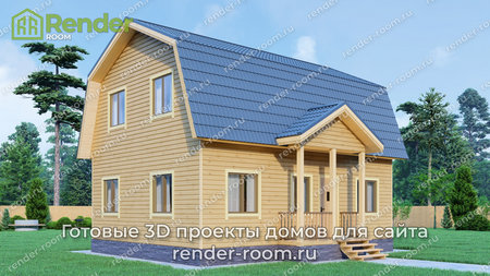 Проект  Площадь: 105, Размер: 7х9