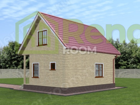 Проект  Площадь: 69, Размер: 6х8