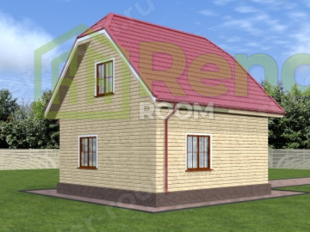 Проект П-489 Площадь: 77, Размер: 7х8