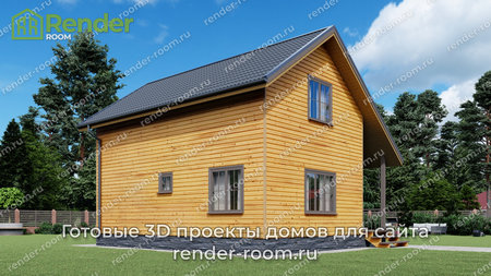 Проект  Площадь: 92,08, Размер: 6х9