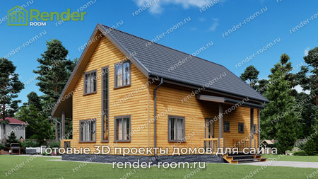 Проект  Площадь: 158,04, Размер: 9х13