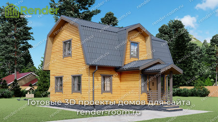 Проект  Площадь: 90, Размер: 8х9