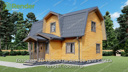 Проект  Площадь: 90, Размер: 8х9