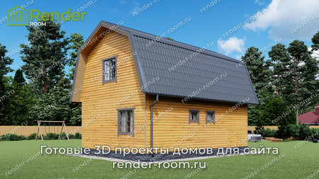 Проект  Площадь: 90, Размер: 8х9