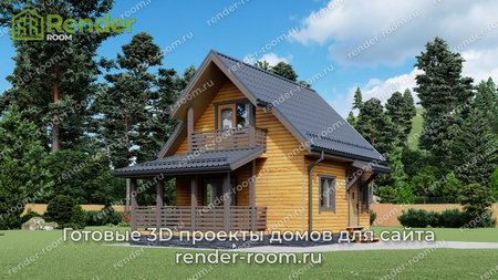 Проект  Площадь: 55, Размер: 6х6