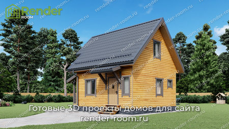 Проект  Площадь: 55, Размер: 6х6