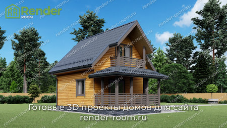 Проект  Площадь: 55, Размер: 6х6