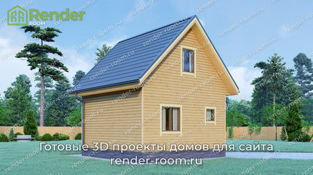 Проект  Площадь: 52, Размер: 6х6