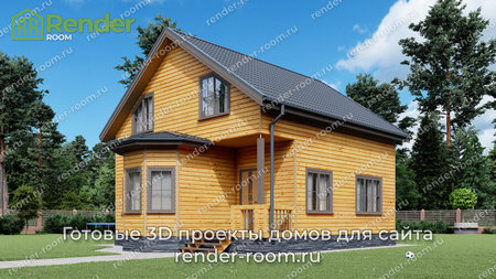 Проект П-51 Площадь: 114,11, Размер: 8х10