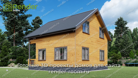 Проект П-51 Площадь: 114,11, Размер: 8х10