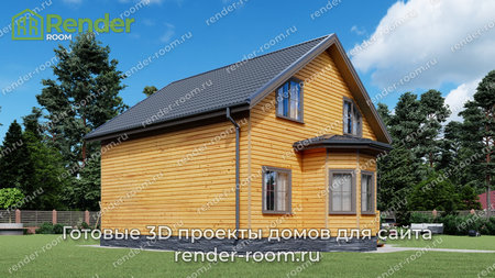 Проект П-51 Площадь: 114,11, Размер: 8х10