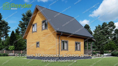 Проект  Площадь: 86, Размер: 8х8